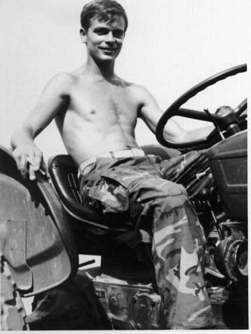 Dwyer and his ride.jpg